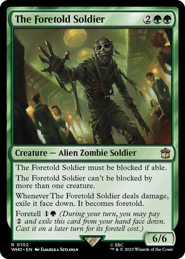 0102 The Foretold Soldier R Universes Beyond: Doctor Who