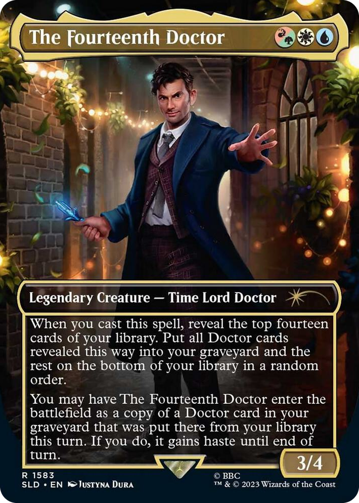 1583 The Fourteenth Doctor R Secret Lair Drop Series