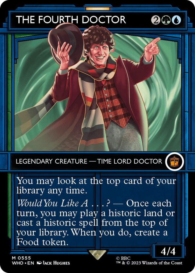 0555 The Fourth Doctor (Showcase) M Universes Beyond: Doctor Who