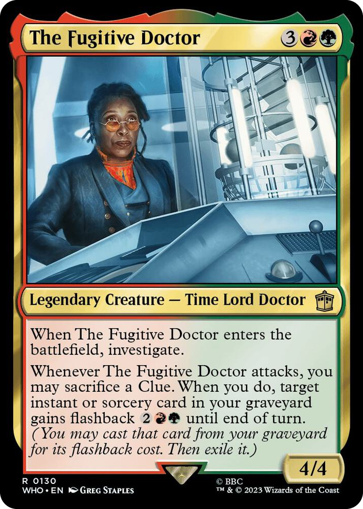 0130 The Fugitive Doctor R Universes Beyond: Doctor Who