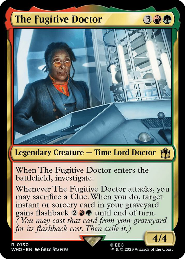 0130 The Fugitive Doctor R Universes Beyond: Doctor Who