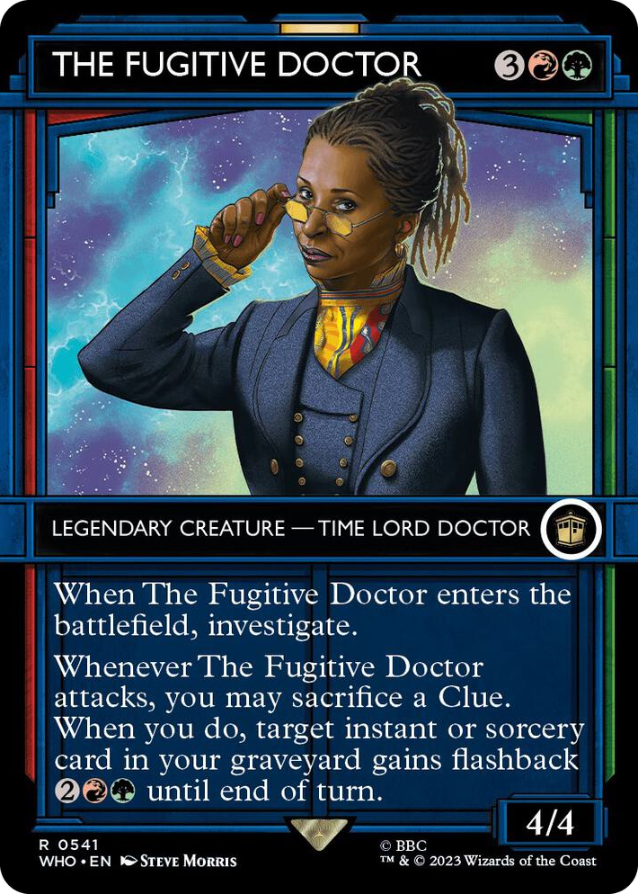 0541 The Fugitive Doctor (Showcase) R Universes Beyond: Doctor Who