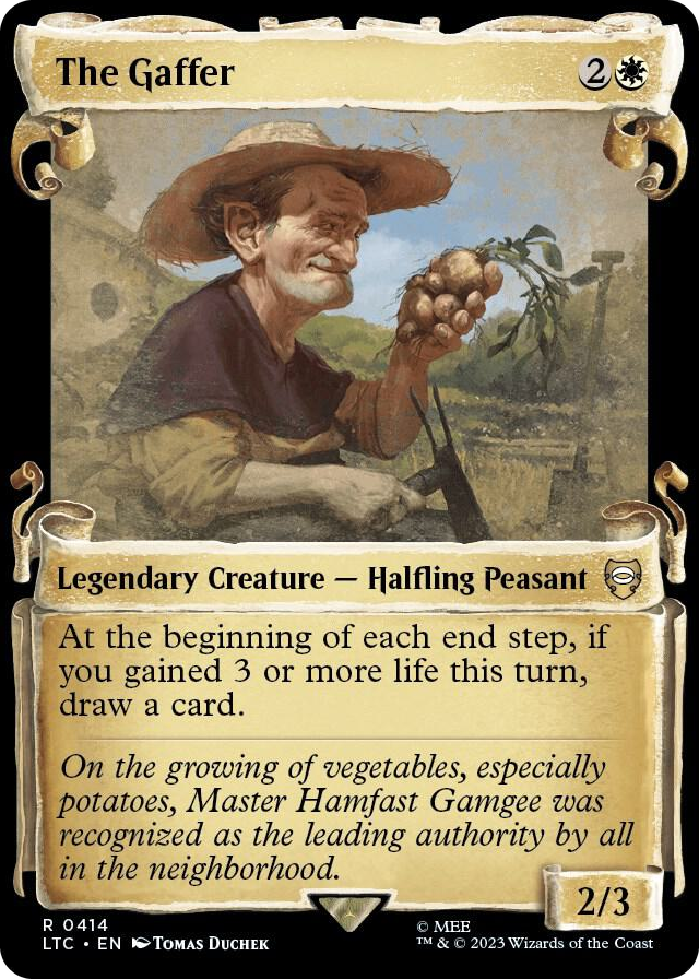 0414 The Gaffer (Showcase Scrolls) R Commander: The Lord of the Rings: Tales of Middle-earth