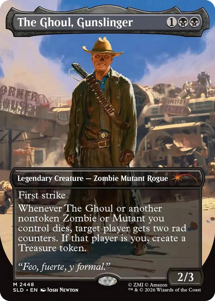 The Ghoul, Gunslinger #2448 M - Secret Lair Drop Series Pokemon card
