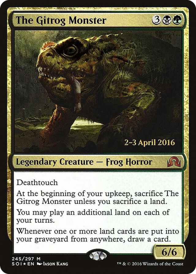 0245 The Gitrog Monster M Prerelease Cards