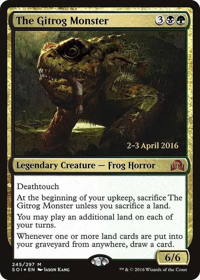 The Gitrog Monster #245 M - Prerelease Cards Pokemon card