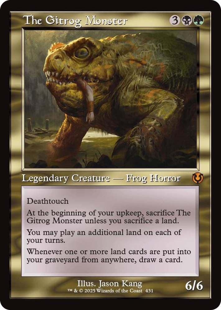 0431 The Gitrog Monster (Retro Frame) M Innistrad Remastered