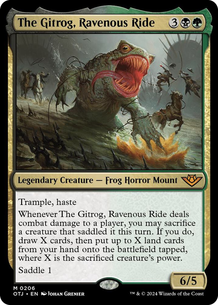 0206 The Gitrog, Ravenous Ride M Outlaws of Thunder Junction