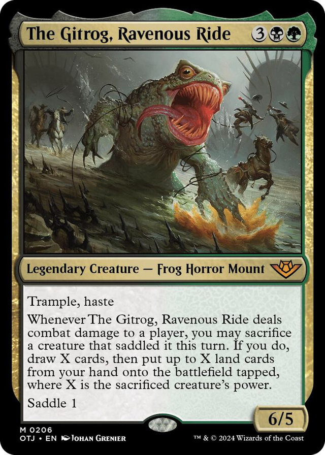 0206 The Gitrog, Ravenous Ride M Outlaws of Thunder Junction