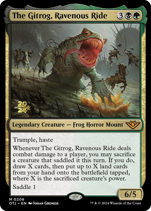 0206 The Gitrog, Ravenous Ride M Prerelease Cards