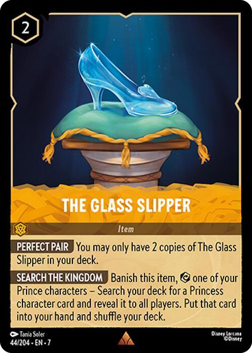 0044 The Glass Slipper Rare Archazia's Island