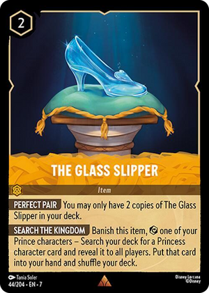0044 The Glass Slipper Rare Archazia's Island