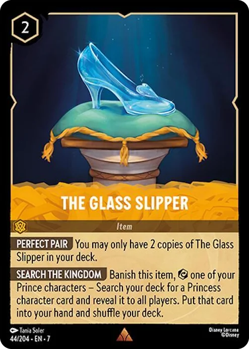 0044 The Glass Slipper Rare Archazia's Island