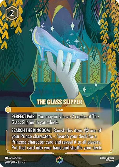 0208 The Glass Slipper (Enchanted) Enchanted Archazia's Island