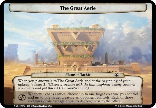 The Great Aerie #53 T - Planechase: March of the Machine Pokemon card