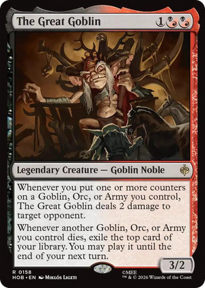 0158 The Great Goblin R The Hobbit