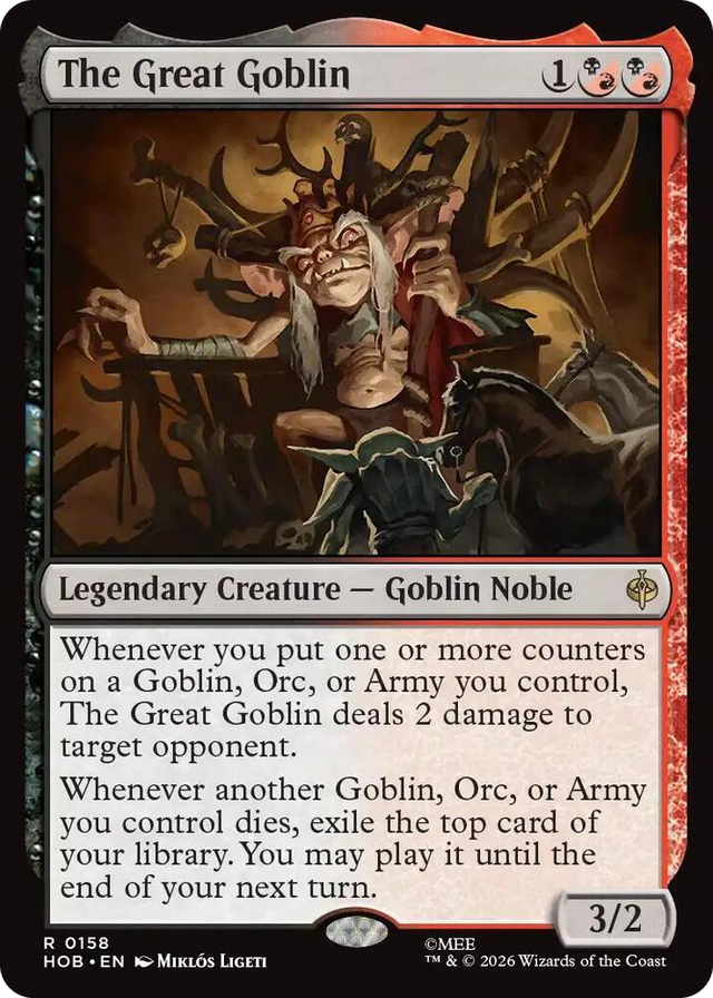 0158 The Great Goblin R The Hobbit