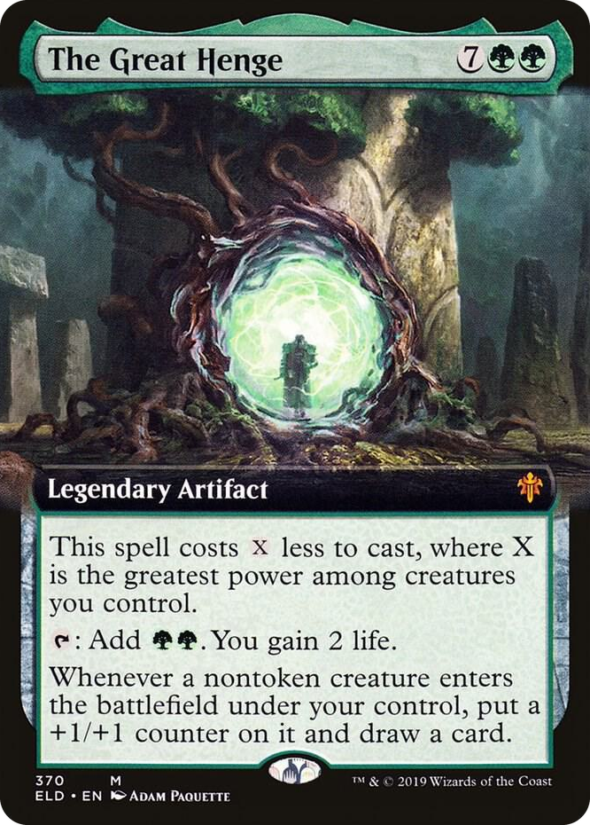 0370 The Great Henge (Extended Art) M Throne of Eldraine