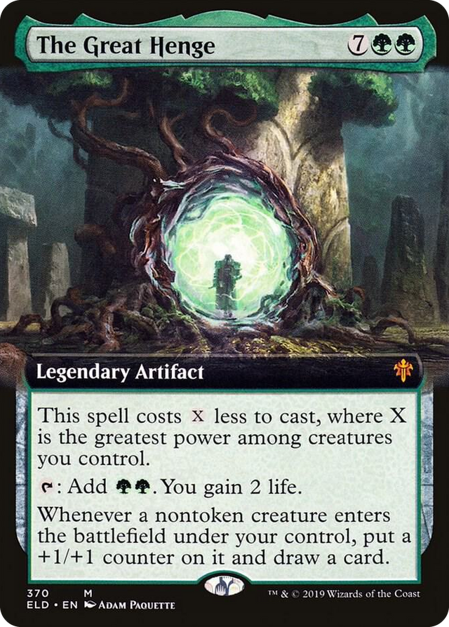 0370 The Great Henge (Extended Art) M Throne of Eldraine