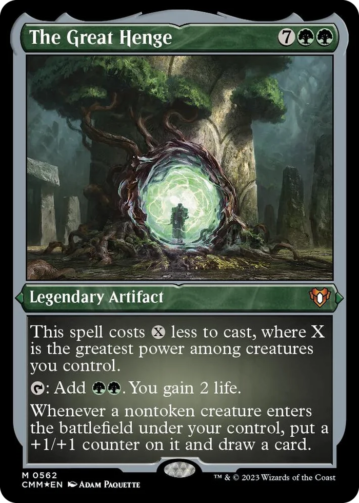 0562 The Great Henge (Foil Etched) M Commander Masters