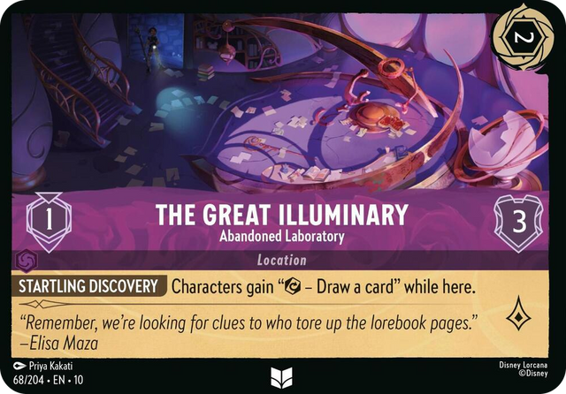 0068 The Great Illuminary - Abandoned Laboratory Uncommon Whispers in the Well