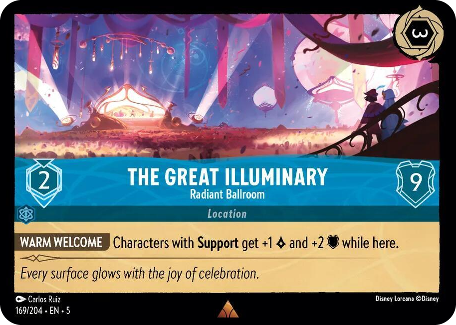 0169 The Great Illuminary - Radiant Ballroom Rare Shimmering Skies