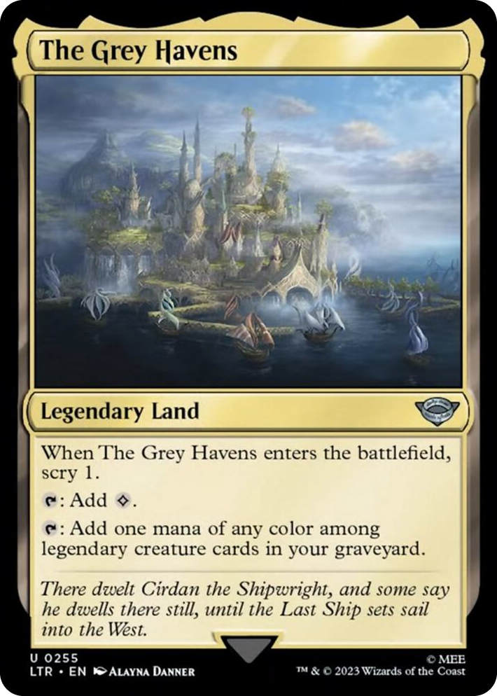 0255 The Grey Havens U Universes Beyond: The Lord of the Rings: Tales of Middle-earth
