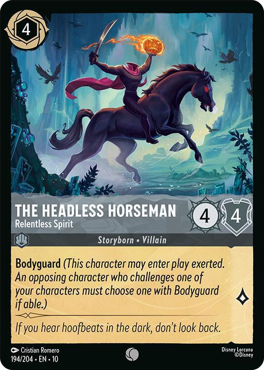 0194 The Headless Horseman - Relentless Spirit Common Whispers in the Well
