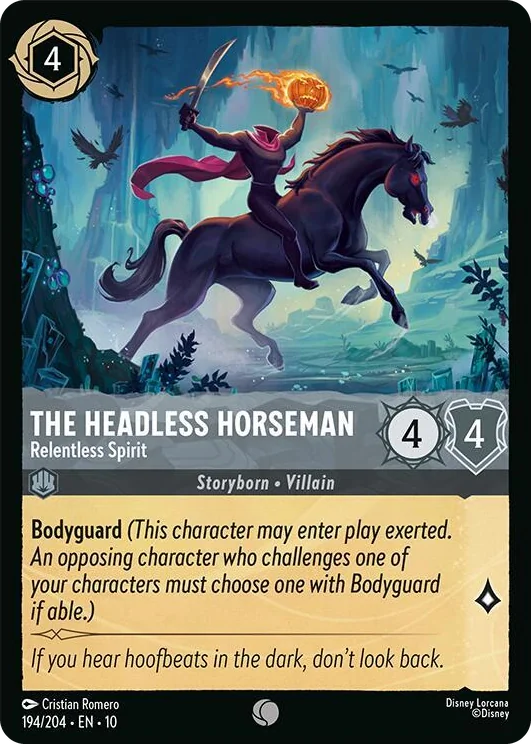 0194 The Headless Horseman - Relentless Spirit Common Whispers in the Well