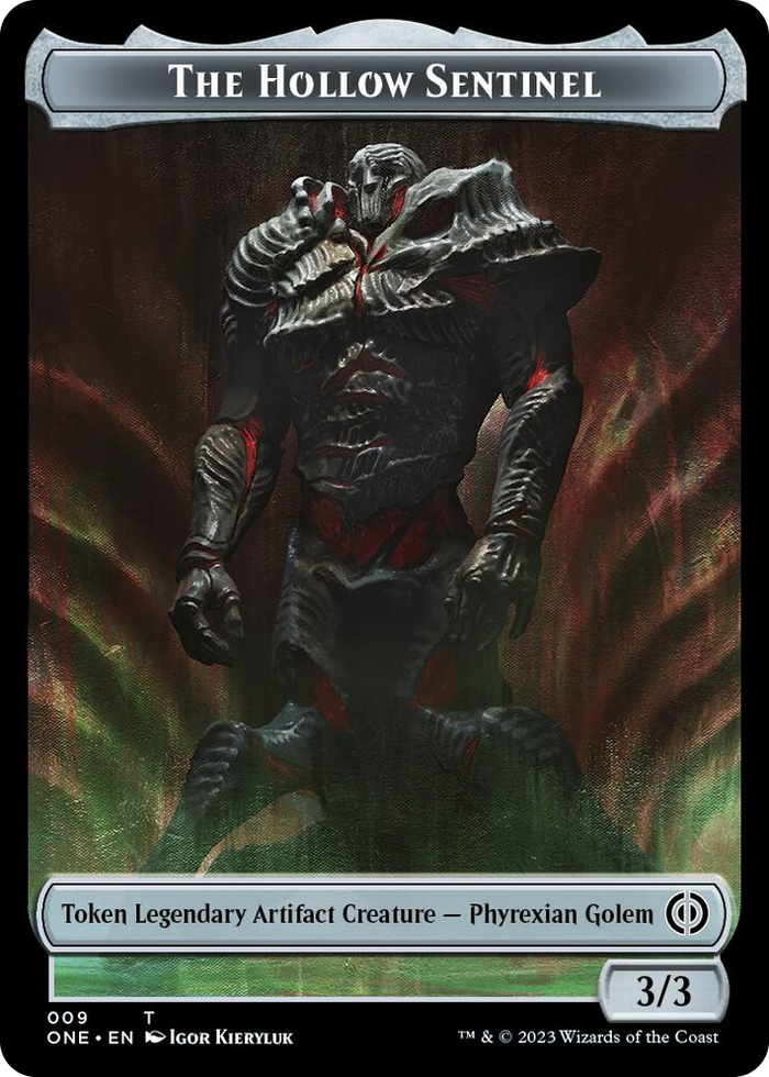 The Hollow Sentinel Token #9 T - Phyrexia: All Will Be One Pokemon card