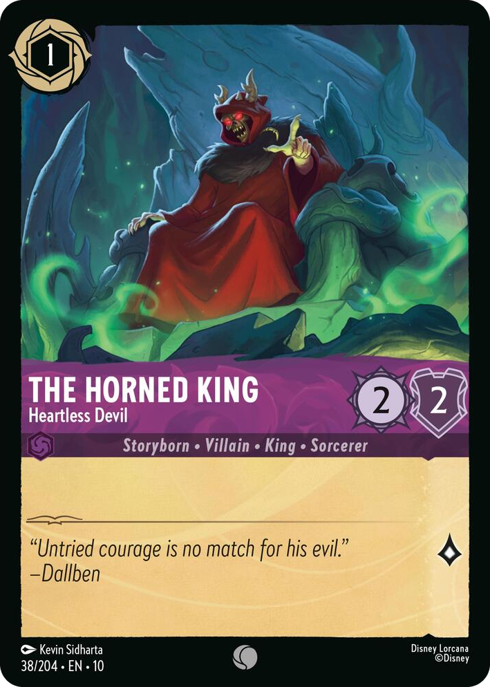 0038 The Horned King - Heartless Devil Common Whispers in the Well