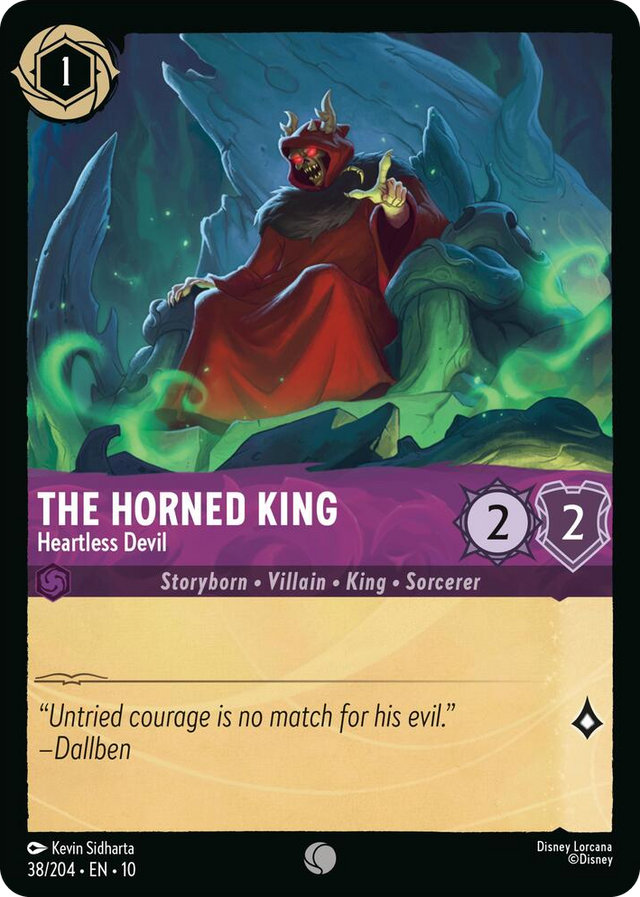 0038 The Horned King - Heartless Devil Common Whispers in the Well