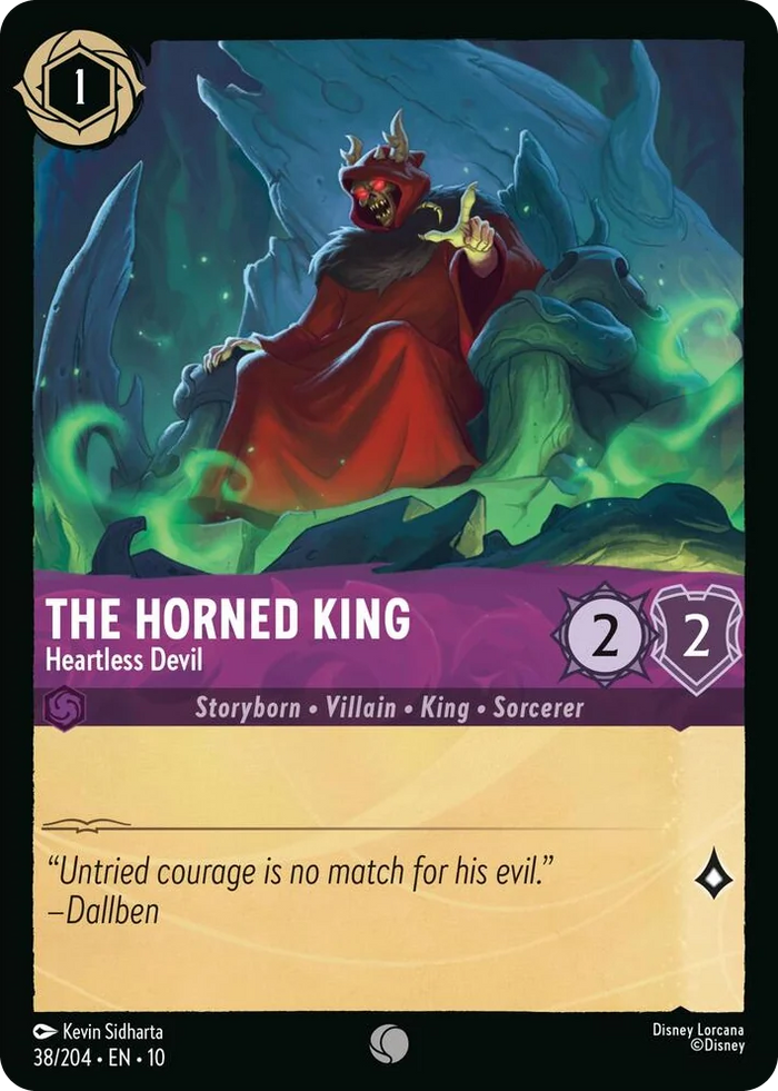 0038 The Horned King - Heartless Devil Common Whispers in the Well