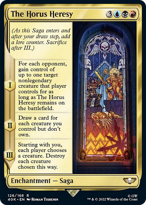 0126 The Horus Heresy R Universes Beyond: Warhammer 40,000
