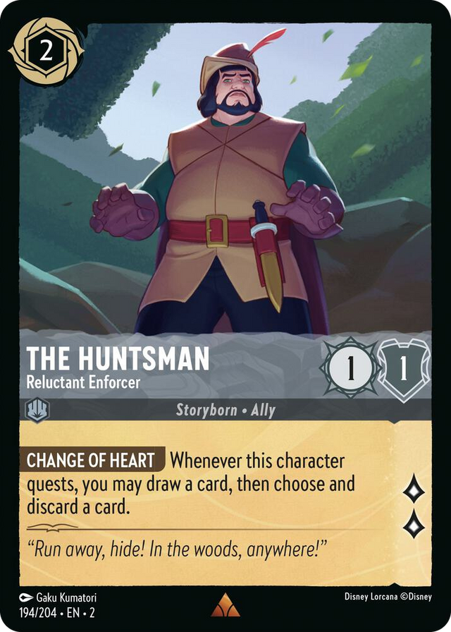 0194 The Huntsman - Reluctant Enforcer Rare Rise of the Floodborn