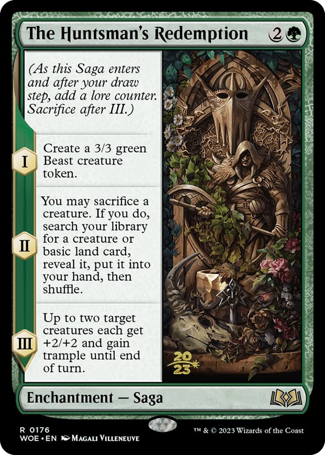 0176 The Huntsman's Redemption R Prerelease Cards