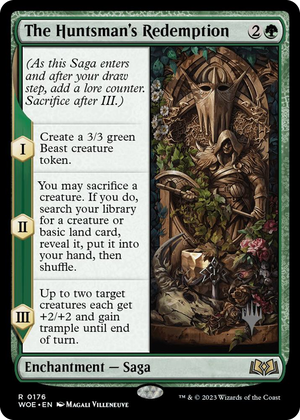 0176 The Huntsman's Redemption R Promo Pack: Wilds of Eldraine