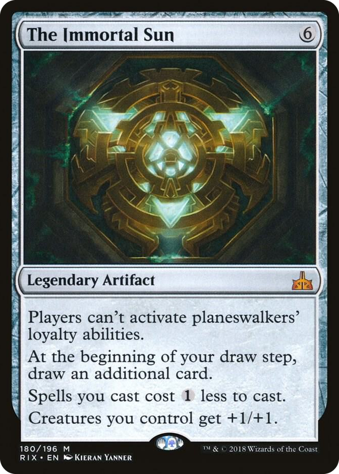 0180 The Immortal Sun M Rivals of Ixalan