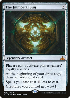 0180 The Immortal Sun M Rivals of Ixalan