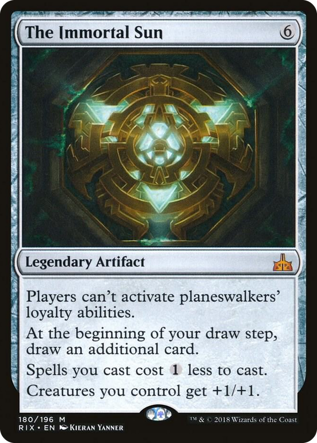 0180 The Immortal Sun M Rivals of Ixalan