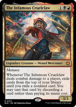 0219 The Infamous Cruelclaw M Promo Pack: Bloomburrow