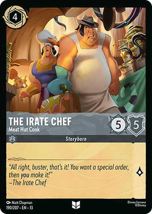The Irate Chef - Meat Hut Cook #190 Uncommon - Attack of the Vine! Pokemon card