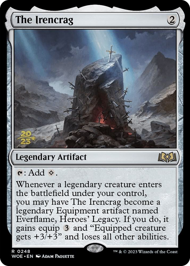 0248 The Irencrag R Prerelease Cards
