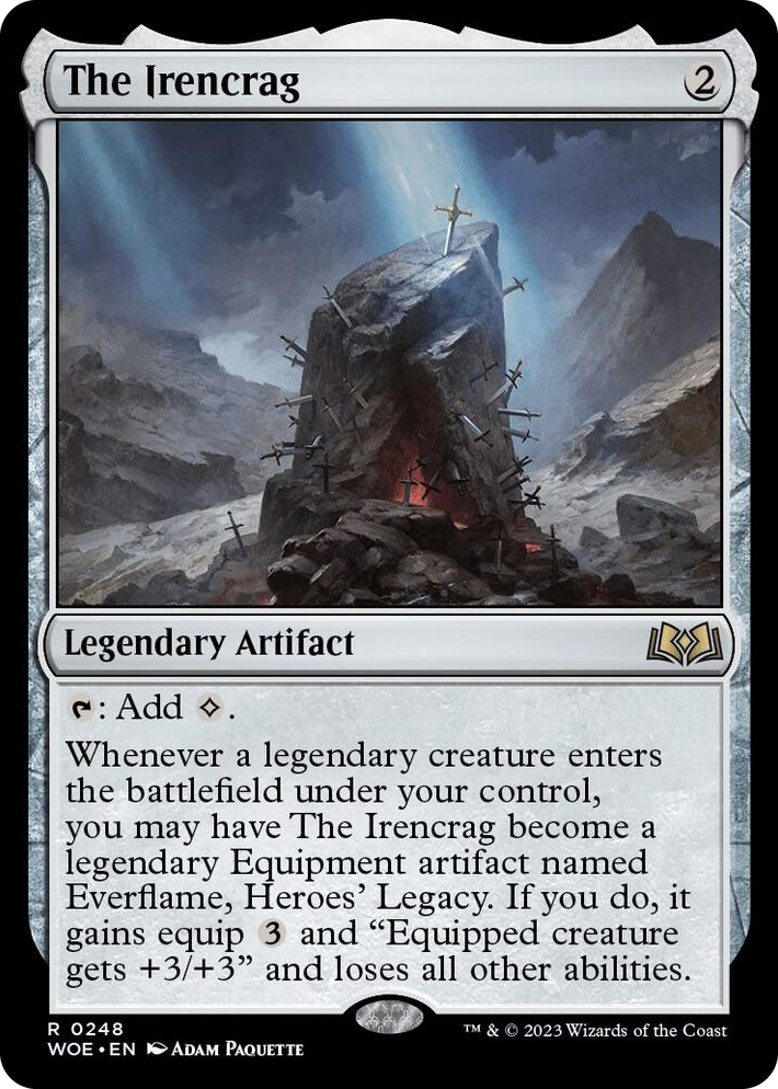 0248 The Irencrag R Wilds of Eldraine
