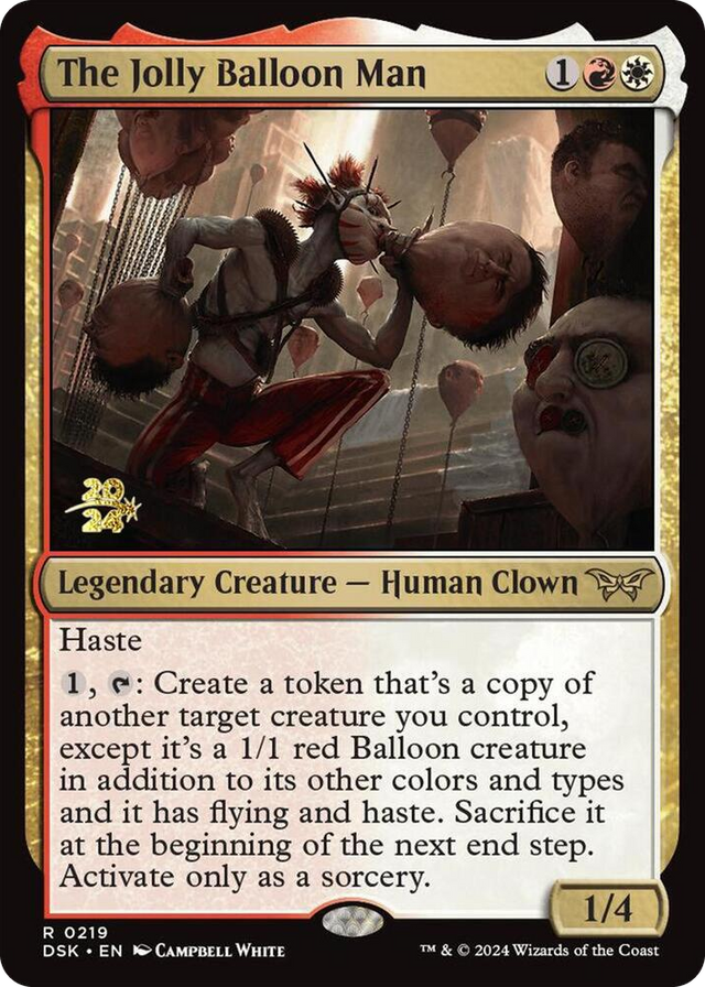 0219 The Jolly Balloon Man R Prerelease Cards