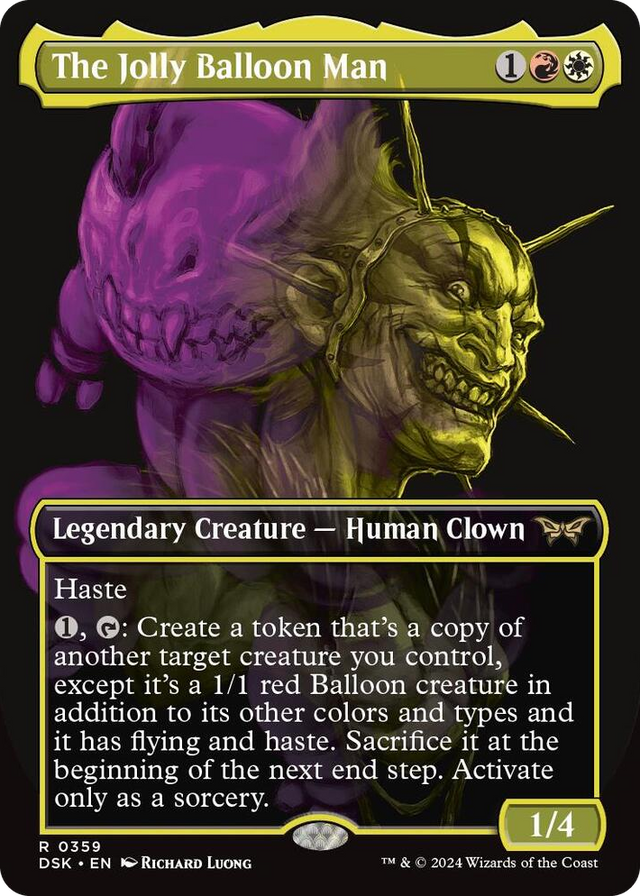 0359 The Jolly Balloon Man (Showcase) R Duskmourn: House of Horror