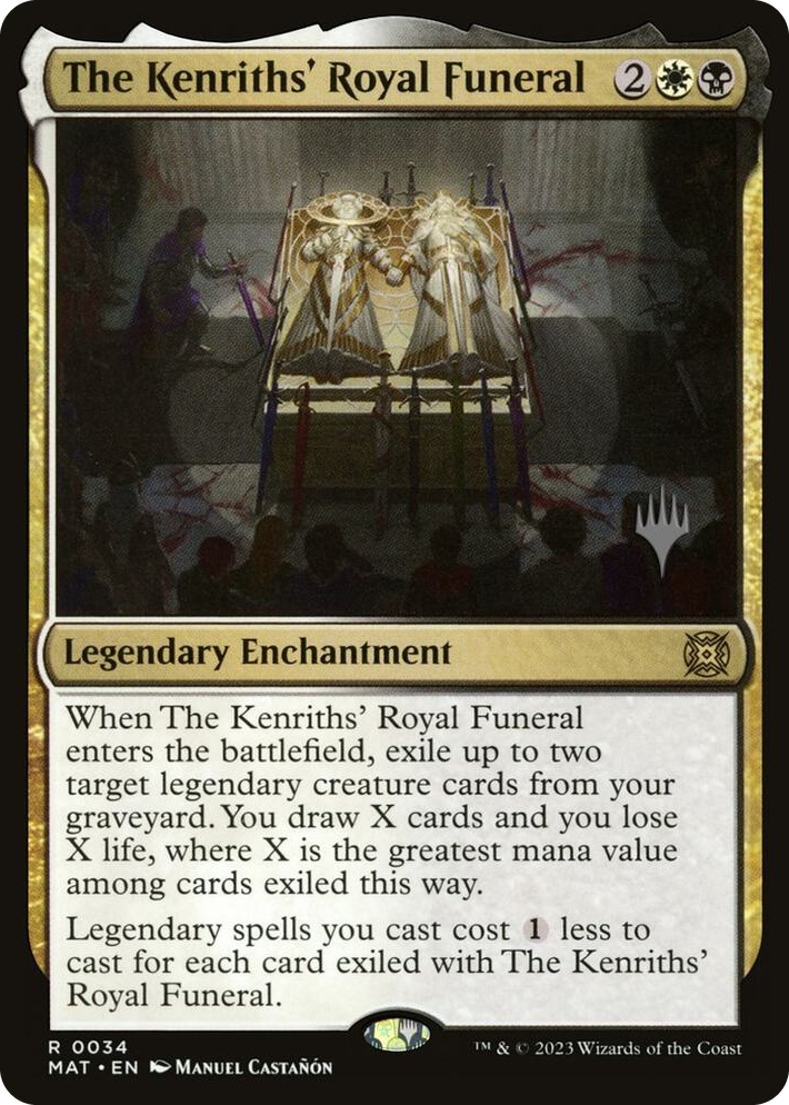 0034 The Kenriths' Royal Funeral R Promo Pack: Murders at Karlov Manor