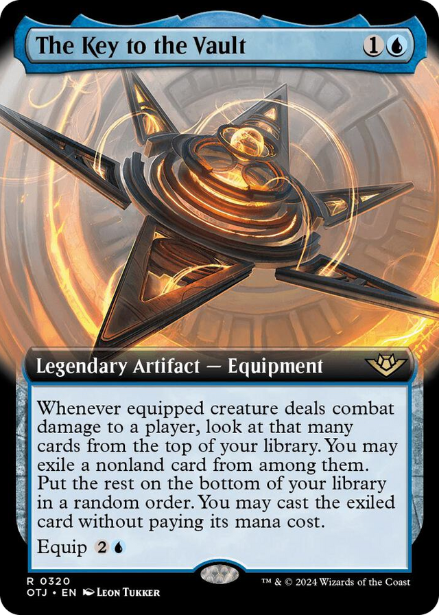0320 The Key to the Vault (Extended Art) R Outlaws of Thunder Junction