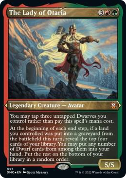 0057 The Lady of Otaria (Foil Etched) M Commander: Dominaria United