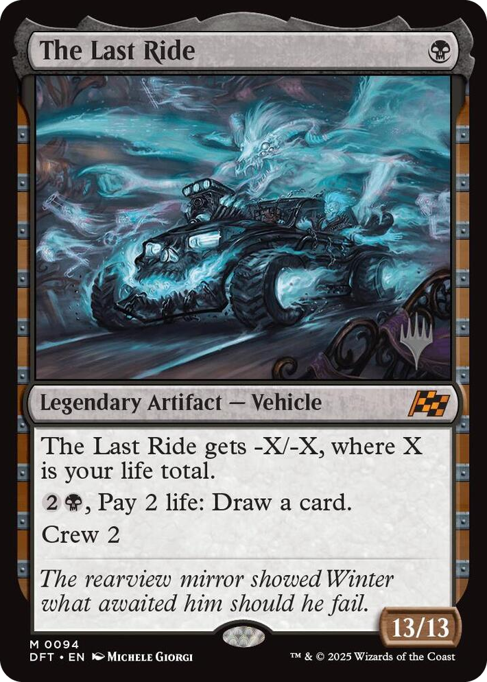 0094 The Last Ride M Promo Pack: Aetherdrift
